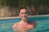 Martine McCutcheon Topless In The Pool