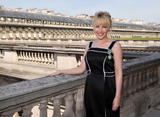 Kylie Minogue at ceremony for receiving the Chevalier des Arts et des Lettre decoration in Paris