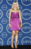 Kristen Bell shows nice cleavage wearing strapless dress at 2008 ESPY Awards in Los Angeles